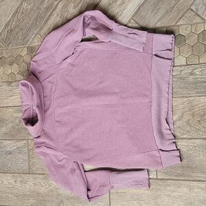 𝅺WOMENS size large cowl neck sweatshirt